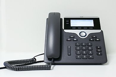 Ein Photo eines Telefons